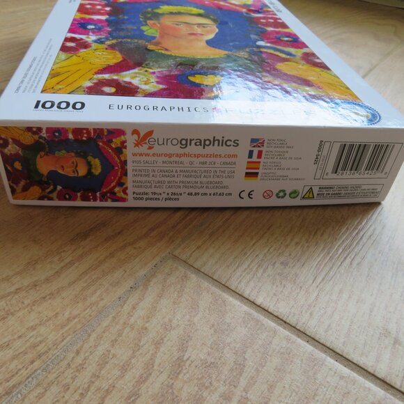 Frida Kahlo 1000 Piece Jigsaw Puzzle "The Frame" Eurographics Fine Art - Picture 4 of 5